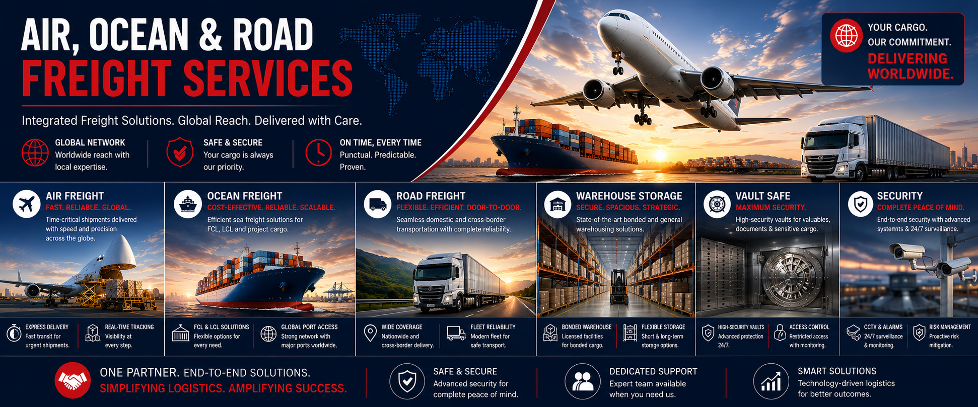 Air | Ocean | Road Freight Services